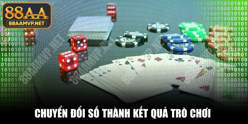 Chuyển đổi số thành kết quả trò chơi đúng nguyên tắc quy định